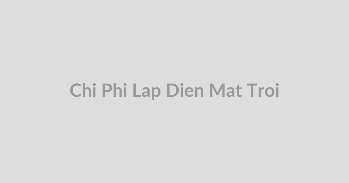 Chi phí lắp điện mặt trời mái nhà Hà Tĩnh 5kWp
