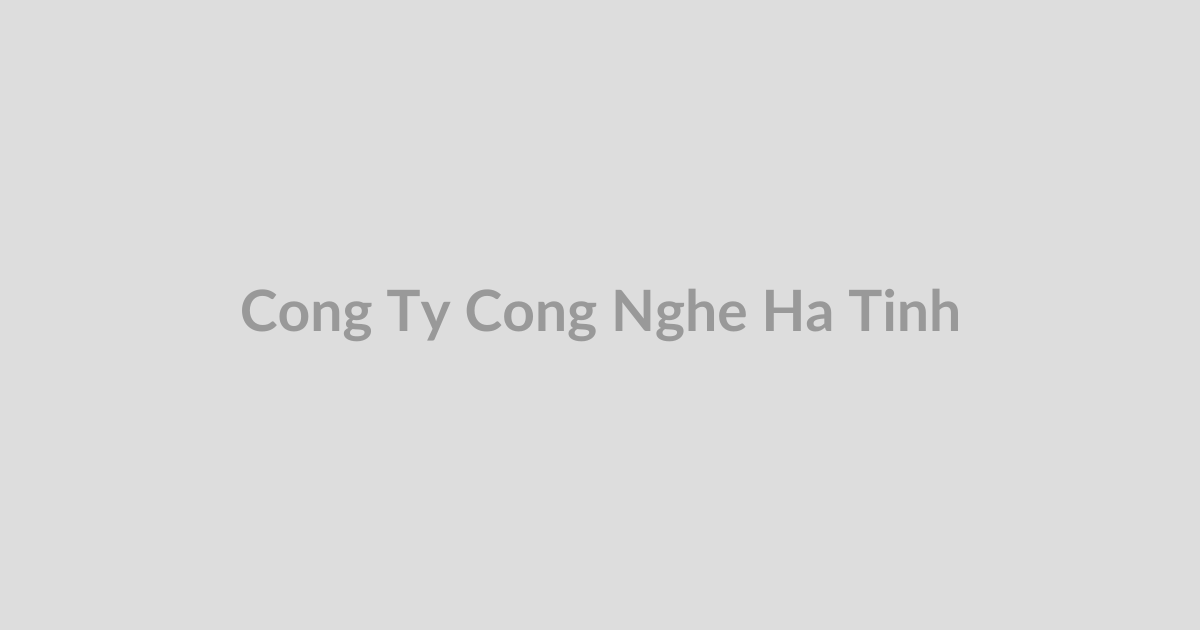Công ty công nghệ Hà Tĩnh - Vietnamstech