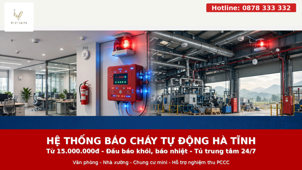 Hệ thống báo cháy tự động (trọn gói)