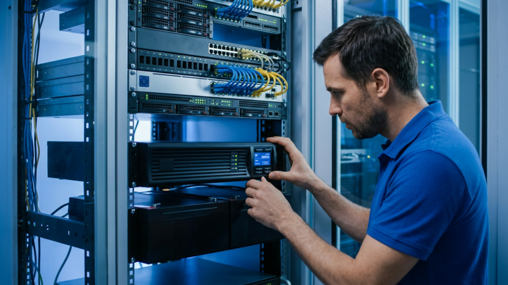 UPS cho phòng server tủ rack doanh nghiệp Hà Tĩnh Vietnamstech hotline 0878 333 332