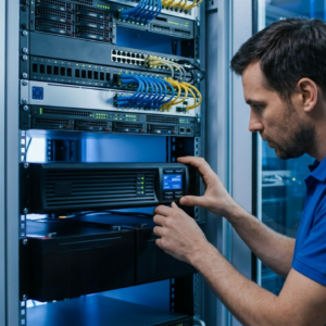 UPS cho phòng server tủ rack doanh nghiệp Hà Tĩnh Vietnamstech hotline 0878 333 332